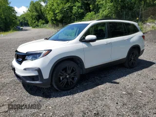 2022 Honda Pilot Special Edition with VIN 5FNYF6H26NB059203, listed as a Copart auction lot 63429355 with 21,023 mi miles and Salvage title. Bid and sale history available at DreamBid. Image 1.