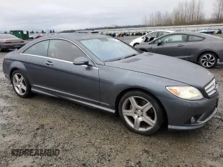2007 Mercedes-Benz CL-Class 5.5L V8 with VIN WDDEJ71X37A007753, listed as a Copart auction lot 81971754 with 59,633 mi miles and Salvage Title. Bid and sale history available at carsss.com. Image 4.