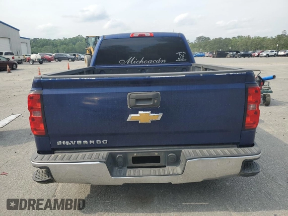 2014 Chevrolet Silverado 1500 Work Truck with VIN 1GCRCPEH9EZ251768, listed as a Copart auction lot 52595085 with 166,802 mi miles and Salvage Title. Bid and sale history available at DreamBid. Image 6.