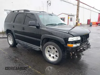 2004 Chevrolet Tahoe Z71 z VIN 1GNEK13Z14R299524, wystawiony jako IAAI lot #41229698 z przebiegiem 150 238 mil mil oraz . Historia ofert i sprzedaży dostępna na DreamBid. Obrazek 1.
