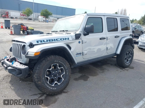 2023 Jeep Wrangler Rubicon with VIN 1C4JJXR69PW581474, listed as a IAAI auction lot 41697016 with 25,775 mi miles and . Bid and sale history available at DreamBid. Image 2.