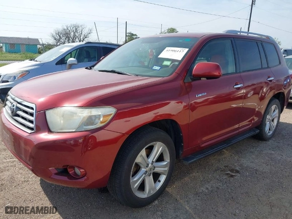 2008 Toyota Highlander Limited with VIN JTEES42AX82080660, listed as a IAAI auction lot 41906117 with 187,948 mi miles. Bid and sale history available at carsss.com. Image 2.