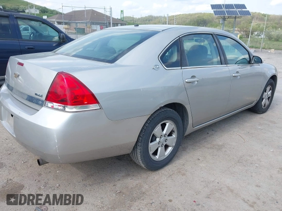 2008 Chevrolet Impala LT with VIN 2G1WT55K789161755, listed as a IAAI auction lot 42132861 with 222,233 mi miles and . Bid and sale history available at DreamBid. Image 4.