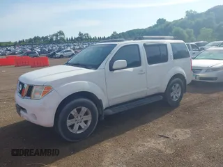 2005 Nissan Pathfinder XE with VIN 5N1AR18W05C762321, listed as a IAAI auction lot 42714252 with 149,335 mi miles and . Bid and sale history available at DreamBid. Image 2.