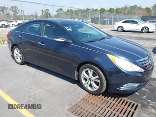 2013 Hyundai Sonata Limited with VIN 5NPEC4AC6DH541950, listed as a IAAI auction lot 41805171 with 162,706 mi miles and . Bid and sale history available at carsss.com. Image 1.