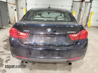 2015 BMW 4 Series 435i xDrive with VIN WBA4B3C55FGV48268, listed as a Copart auction lot 43822075 with 109,949 mi miles and Salvage Title. Bid and sale history available at DreamBid. Image 6.