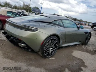 2025 Aston Martin DB12 with VIN SCFRMFFW4SGL15065, listed as a Copart auction lot 74953394 with 0 mi miles and Non Repairable. Bid and sale history available at carsss.com. Image 3.