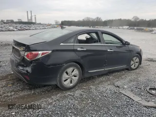 2013 Hyundai Sonata with VIN KMHEC4A47DA086716, listed as a Copart auction lot 44320485 with 125,558 mi miles and Salvage Title. Bid and sale history available at carsss.com. Image 3.