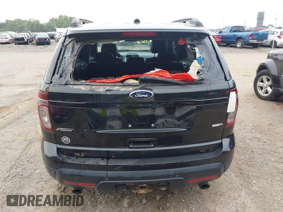 2014 Ford Explorer Sport with VIN 1FM5K8GT9EGC44111, listed as a IAAI auction lot 42707063 with 175,528 mi miles and . Bid and sale history available at DreamBid. Image 16.