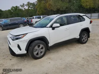 2022 Toyota RAV4 Hybrid XLE with VIN JTMRWRFV5NJ055185, listed as a Copart auction lot 50259795 with 41,652 mi miles and Salvage Title. Bid and sale history available at carsss.com. Image 1.
