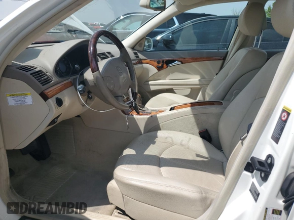 2006 Mercedes-Benz E 350 with VIN WDBUF56J86A970483, listed as a Copart auction lot 51522194 with 95,717 mi miles and Salvage Title. Bid and sale history available at DreamBid. Image 7.