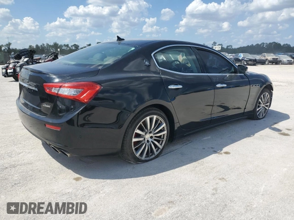 2018 Maserati Ghibli GranSport with VIN ZAM57XSSXJ1300791, listed as a Copart auction lot 72569914 with 103,484 mi miles and Salvage Title. Bid and sale history available at carsss.com. Image 3.