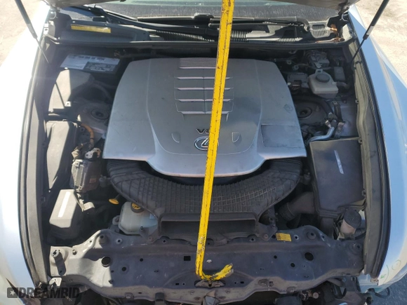 2008 Lexus LS 460 LWB with VIN JTHGL46F185026449, listed as a Copart auction lot 46599655 with 179,392 mi miles and Salvage Title. Bid and sale history available at carsss.com. Image 12.