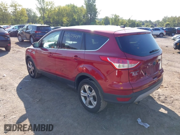 2015 Ford Escape SE with VIN 1FMCU9G90FUA11152, listed as a IAAI auction lot 40277949 with 182,450 mi miles. Bid and sale history available at carsss.com. Image 3.