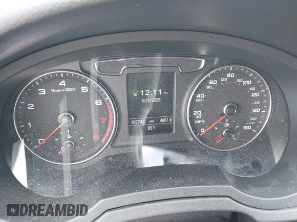 2016 Audi Q3 Prestige with VIN WA1GFCFS1GR024881, listed as a IAAI auction lot 42123876 with 107,742 mi miles and . Bid and sale history available at DreamBid. Image 7.