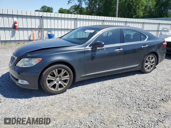 2008 Lexus LS 460 z VIN JTHBL46F285081275, wystawiony jako Copart lot #54389465 z przebiegiem 139 819 mil mil oraz Szkoda całkowita • Salvage title. Historia ofert i sprzedaży dostępna na DreamBid. Obrazek 1.