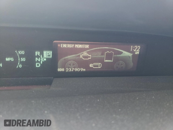 2012 Toyota Prius with VIN JTDKN3DP9C3020964, listed as a Copart auction lot 53879414 with 237,909 mi miles and Salvage title. Bid and sale history available at DreamBid. Image 9.