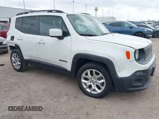 2018 Jeep Renegade Latitude z VIN ZACCJABB1JPH25066, wystawiony jako IAAI lot #41889346 z przebiegiem 106 812 mil mil oraz . Historia ofert i sprzedaży dostępna na DreamBid. Obrazek 1.