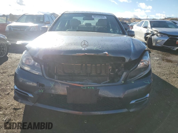 2013 Mercedes-Benz C 350 Sport with VIN WDDGF5HB9DA868195, listed as a Copart auction lot 80343384 with 96,252 mi miles and Salvage Title. Bid and sale history available at DreamBid. Image 5.