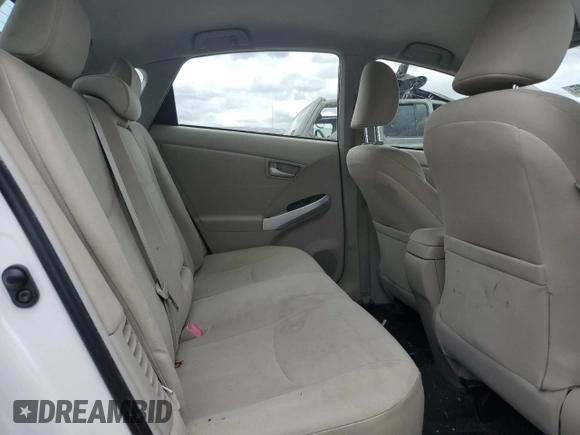 2013 Toyota Prius One with VIN JTDKN3DU5D5685887, listed as a Copart auction lot 48955345 with 227,695 mi miles and Salvage Title. Bid and sale history available at carsss.com. Image 10.