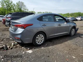 2019 Hyundai Accent SE z VIN 3KPC24A33KE048013, wystawiony jako Copart lot #56878705 z przebiegiem 70 559 mil mil oraz Szkoda całkowita • Salvage title. Historia ofert i sprzedaży dostępna na DreamBid. Obrazek 3.