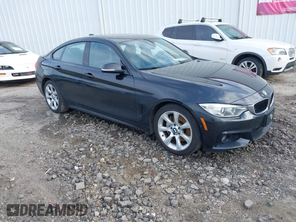 2016 BMW 4 Series 428i xDrive with VIN WBA4C9C52GG136584, listed as a IAAI auction lot 41530110 with 124,667 mi miles and . Bid and sale history available at carsss.com. Image 1.