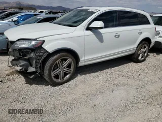 2015 Audi Q7 Premium Plus z VIN WA1LGAFE6FD032285, wystawiony jako Copart lot #54931105 z przebiegiem 97 218 mil mil oraz Szkody całkowita. Historia ofert i sprzedaży dostępna na DreamBid. Obrazek 1.