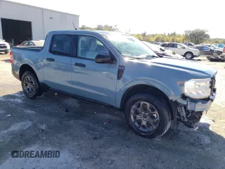 2023 Ford Maverick XL with VIN 3FTTW8E36PRA33267, listed as a Copart auction lot 50074005 with 21,062 mi miles and Salvage Title. Bid and sale history available at DreamBid. Image 4.