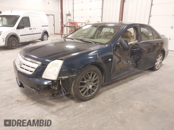 2005 Cadillac STS with VIN 1G6DC67AX50201697, listed as a IAAI auction lot 41822466 with 122,089 mi miles. Bid and sale history available at carsss.com. Image 17.