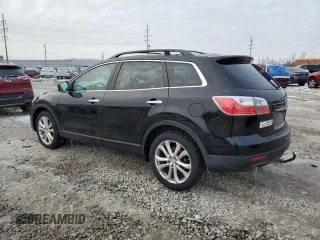 2011 Mazda CX-9 Grand Touring with VIN JM3TB3DA9B0316583, listed as a Copart auction lot 45943295 with 166,442 mi miles and Salvage Title. Bid and sale history available at DreamBid. Image 2.