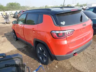 2018 Jeep Compass Trailhawk with VIN 3C4NJDDBXJT212723, listed as a IAAI auction lot 42469638 with 108,000 mi miles and . Bid and sale history available at DreamBid. Image 3.