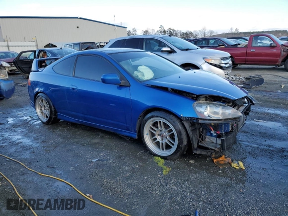 2005 Acura RSX Type S with VIN JH4DC53095S010179, listed as a Copart auction lot 42137095 with 160,934 mi miles and Salvage title. Bid and sale history available at DreamBid. Image 4.