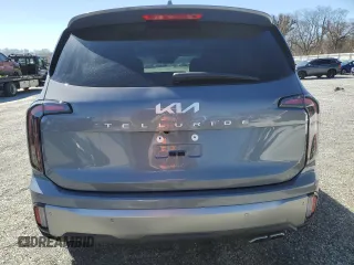2025 Kia Telluride EX with VIN 5XYP34GC1SG575766, listed as a Copart auction lot 47440575 with 2,978 mi miles and Salvage Title. Bid and sale history available at DreamBid. Image 6.
