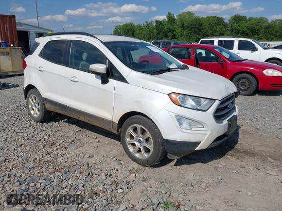 2019 Ford EcoSport SE с VIN MAJ3S2GE1KC273928, выставлен на аукционе IAAI как лот 42171629 с пробегом 96 712 миль миль и . История ставок и продаж доступна на DreamBid. Изображение 1.