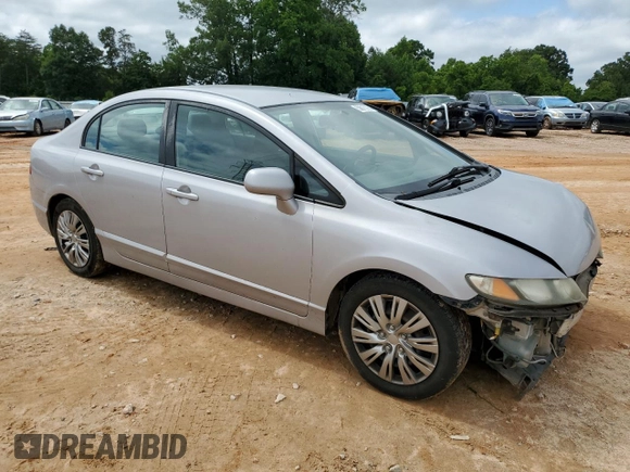 2009 Honda Civic LX z VIN 2HGFA16599H301893, wystawiony jako Copart lot #58815225 z przebiegiem 174 952 mil mil oraz Szkoda całkowita • Salvage title. Historia ofert i sprzedaży dostępna na DreamBid. Obrazek 4.