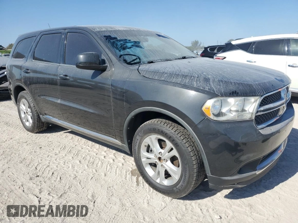 2011 Dodge Durango Express with VIN 1D4RE2GG9BC712583, listed as a Copart auction lot 52790815 with 97,946 mi miles and Salvage Title. Bid and sale history available at carsss.com. Image 4.