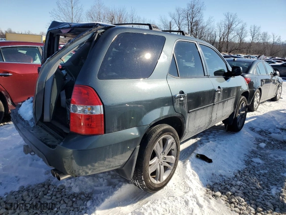 2003 Acura MDX Touring Pkg with VIN 2HNYD18663H522681, listed as a Copart auction lot 41600195 with 313,585 mi miles and Salvage Title. Bid and sale history available at carsss.com. Image 3.