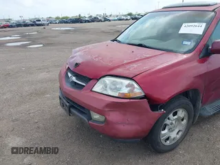 2002 Acura MDX with VIN 2HNYD182X2H510433, listed as a IAAI auction lot 42092644 with 1 mi miles. Bid and sale history available at carsss.com. Image 6.