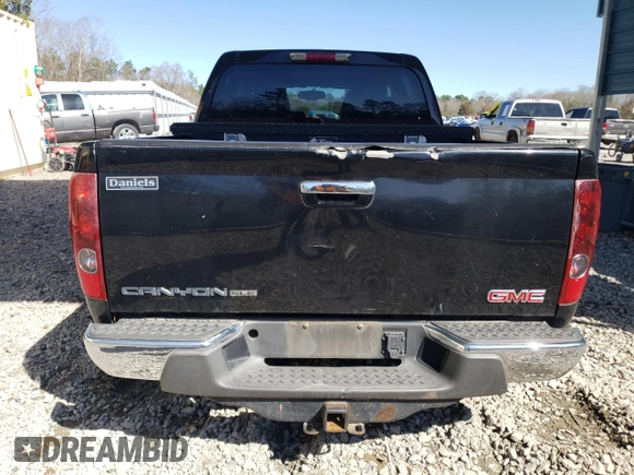 2012 GMC Canyon SLE1 with VIN 1GTD5MFE0C8120318, listed as a Copart auction lot 45424745 with 229,508 mi miles and Clean Title. Bid and sale history available at carsss.com. Image 6.