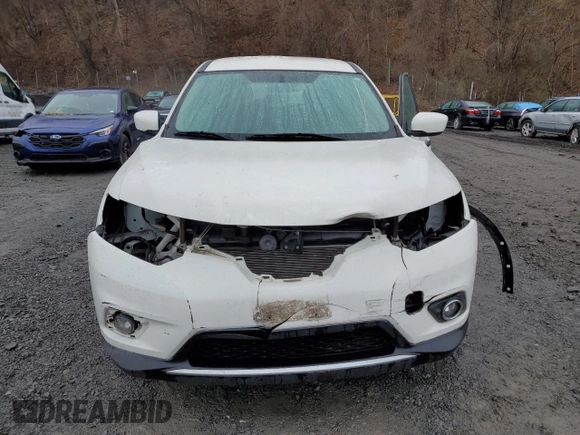 2016 Nissan Rogue SV with VIN JN8AT2MV6GW151014, listed as a Copart auction lot 51981555 with 75,968 mi miles and Salvage Title. Bid and sale history available at DreamBid. Image 5.