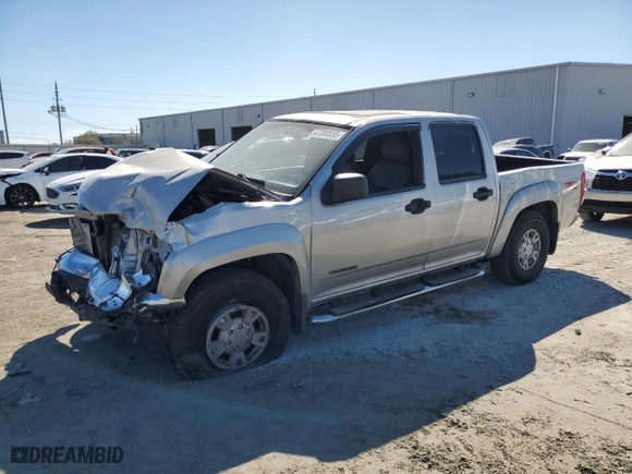 2005 Chevrolet Colorado 1SE LS Z71 with VIN 1GCDS136458206657, listed as a Copart auction lot 47280855 with 0 mi miles and Salvage Title. Bid and sale history available at carsss.com. Image 1.