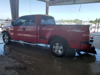 2007 Ford F-150 STX with VIN 1FTRX02W47KD43770, listed as a Copart auction lot 53056955 with 224,526 mi miles and Salvage Title. Bid and sale history available at carsss.com. Image 2.