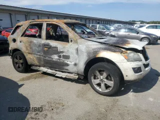 2009 Mercedes-Benz M 3.5L with VIN 4JGBB56EX9A527842, listed as a Copart auction lot 76036474 with Not Provided miles and Non Repairable. Bid and sale history available at carsss.com. Image 4.