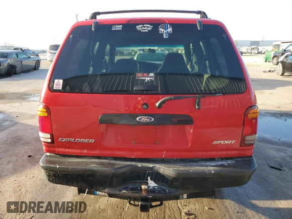 1999 Ford Explorer Sport with VIN 1FMYU24X6XUA66819, listed as a Copart auction lot 76364994 with 194,018 mi miles and Non repairable. Bid and sale history available at DreamBid. Image 6.