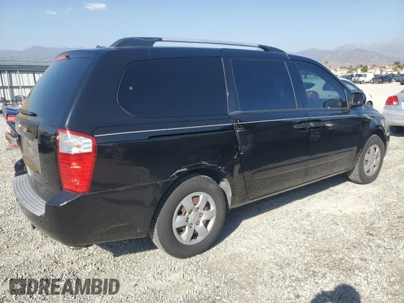 2010 Kia Sedona LX with VIN KNDMG4C38A6327139, listed as a Copart auction lot 72758954 with 172,870 mi miles and Salvage Title. Bid and sale history available at carsss.com. Image 3.