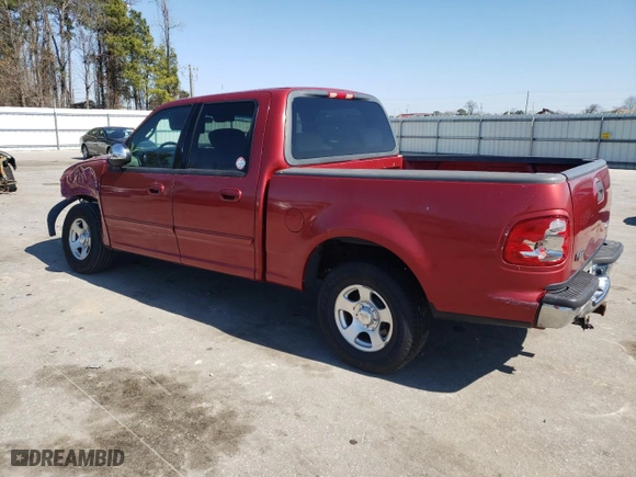 2002 Ford F-150 XLT with VIN 1FTRW07632KB74474, listed as a Copart auction lot 46332875 with 0 mi miles and Salvage Title. Bid and sale history available at carsss.com. Image 2.