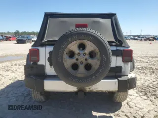 2014 Jeep Wrangler Sahara with VIN 1C4AJWBGXEL214269, listed as a Copart auction lot 47678045 with 283,634 mi miles and Clean Title. Bid and sale history available at DreamBid. Image 6.