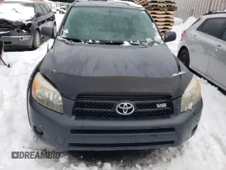 2008 Toyota RAV4 Sport with VIN JTMBK32V086044490, listed as a Copart auction lot 86420124 with 366,611 mi miles and Salvage Title. Bid and sale history available at carsss.com. Image 5.