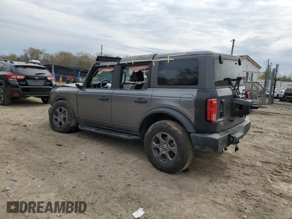 2024 Ford Bronco Big Bend z VIN 1FMDE7BH1RLA08209, wystawiony jako Copart lot #52204615 z przebiegiem Nie podano mil oraz Szkoda całkowita • Salvage title. Historia ofert i sprzedaży dostępna na DreamBid. Obrazek 2.