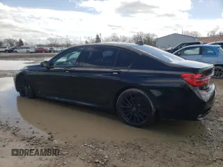 2017 BMW 7 Series 750i with VIN WBA7F0C30HGM21882, listed as a Copart auction lot 46093973 with 53,535 mi miles. Bid and sale history available at carsss.com. Image 2.